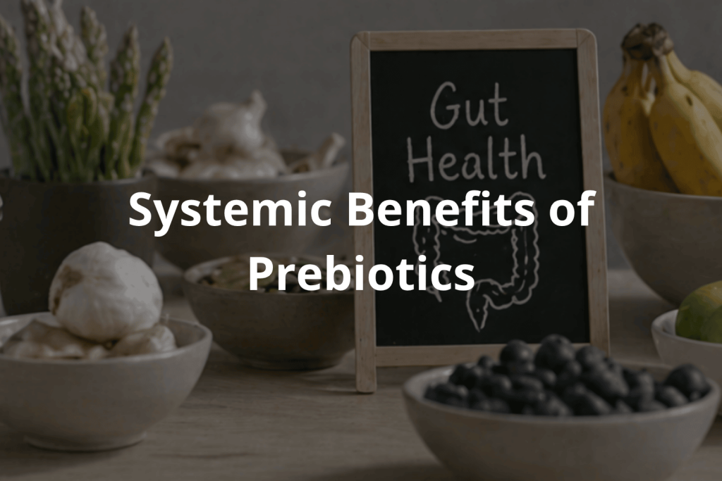 Systemic Benefits of Prebiotics